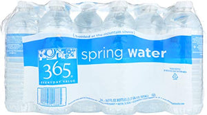 365 by WFM, Water Spring, 16.9 Fl Oz, 24 Pack