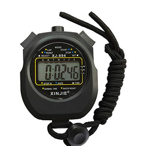 Next-Station Waterproof Digital Professional Sports Stopwatch Timer, Large Display with Date Time and Alarm Function,Ideal for Sports Coaches Fitness Coaches and Referees