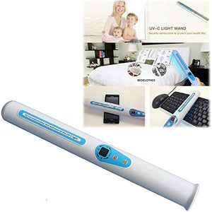 Ultraviolet Disinfection Lamp Professional Air Purifier, for Large Rooms, Removes Allergens, Pollutants, Dust, VOC (with USB Rechargeable)