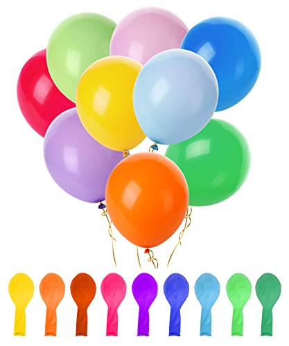 Mr. Pen- Balloons, 12 Inch, 54 Pack, Vibrant Colors, Party Balloons, Rainbow Balloons, Latex Balloons, Balloons for Birthday Party, Colorful Balloons, Assorted Balloons, Multicolor Balloons