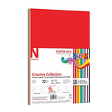 NEENAH Creative Collection Classics Specialty Cardstock Starter Kit, 8.5 X 11 Inches, 72 Count Assortment (46407-02)