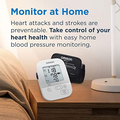 OMRON Silver Blood Pressure Monitor, Upper Arm Cuff, Digital Bluetooth –  Moments of Awe