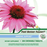 Nature's Way Esberitox Chewable Tablets, supercharged echinacea, great-tasting, 200 chewable tablets