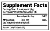 Natural Vitality Calm, Magnesium Citrate Supplement, Anti-Stress Drink Mix Powder, Unflavored - 8 Ounce (Packaging May Vary)