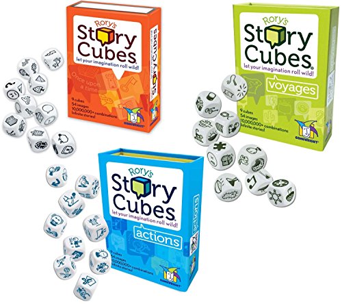Rory's Story Cube Complete Set - Original - Actions - Voyages