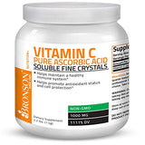 Vitamin C Powder Pure Ascorbic Acid Soluble Fine Non GMO Crystals – Promotes Healthy Immune System and Cell Protection – Powerful Antioxidant - 1 Kilogram (2.2 Lbs)