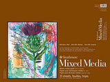 Strathmore 400 Series Mixed Media Pad, 18"x24", White, 15 Sheets