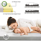 Willpo Memory Foam Camping Mattress 24" 72" 2 3/8" Portable Comfortable Outdoor Indoor Hiking Backpacking Compact Thick Sleeping Pad Floor Guest Bed Lightweight Car Camp Tent Mattress Travel Bag