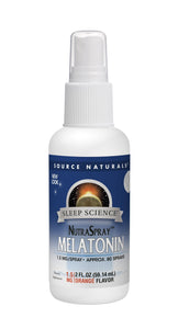 Source Naturals Sleep Science Melatonin NutraSpray